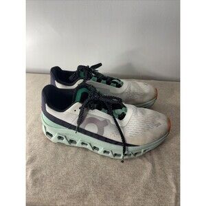 ON Cloud Women’s Cloudtec Helion /White Teal Green Running Shoes  61.98241 Sz 10